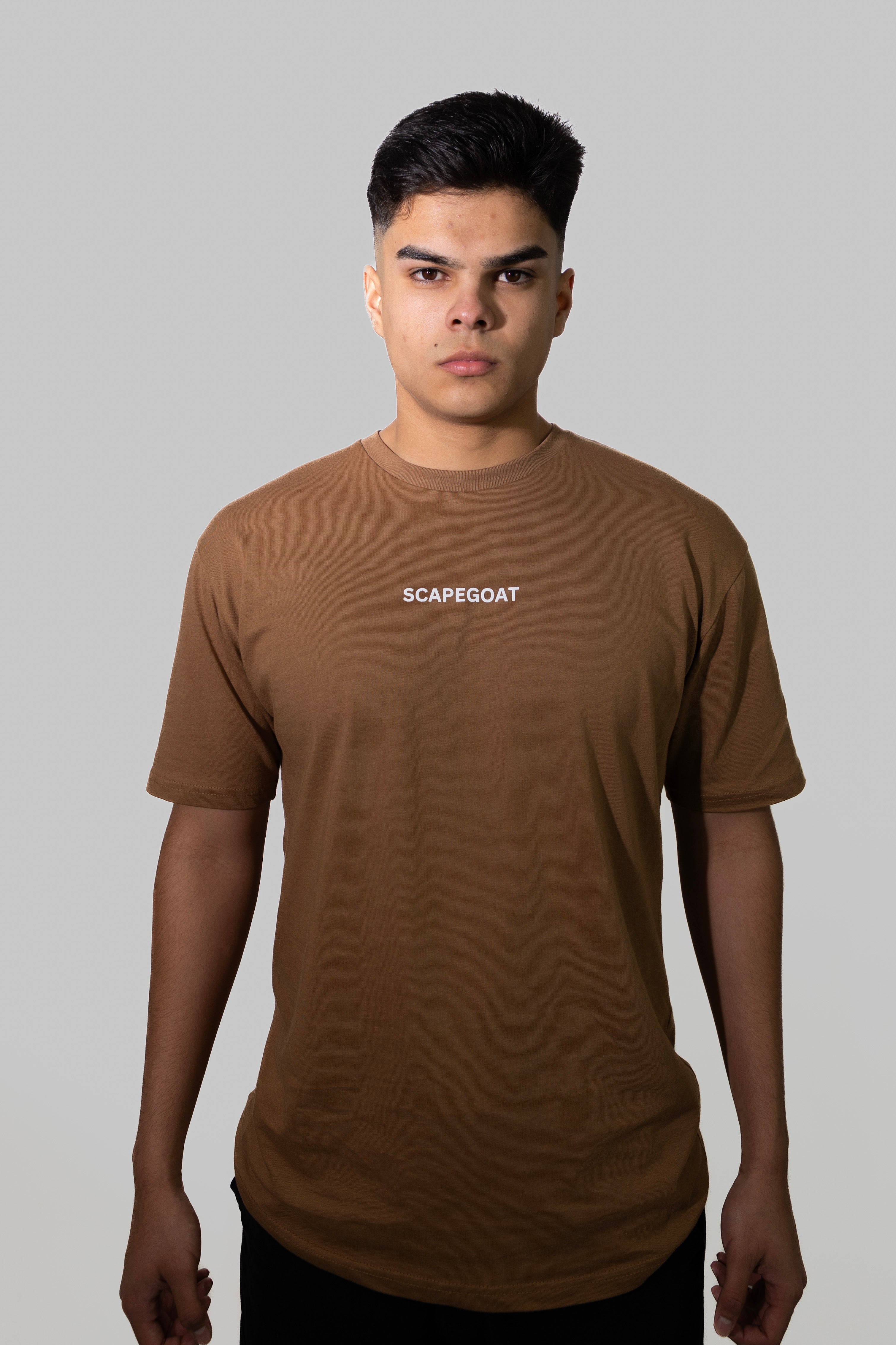 SCAPEGOAT CLASSIC DARK BROWN TEE